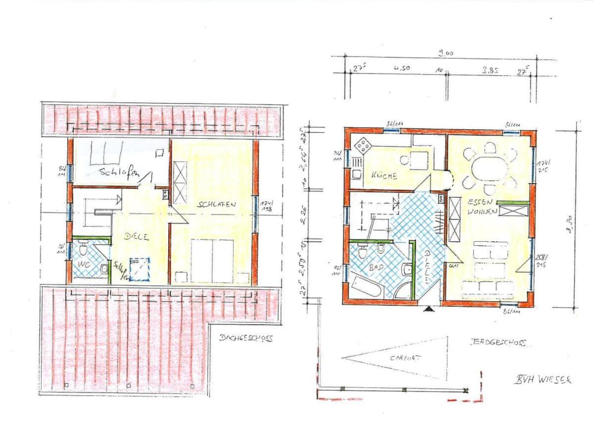 Ferienhaus Friedrichsblick Villa Lug Ngoại thất bức ảnh